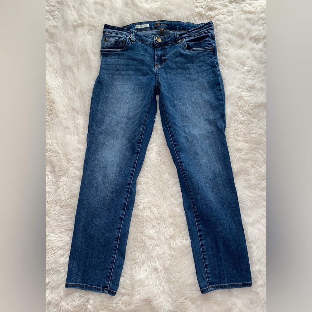 Kut From The Kloth Ankle Straight Leg Jeans